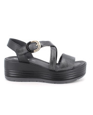 SANDALI CON ZEPPA IGI&CO DONNA  SI.DUBAI/NAPPA NERO 1164700