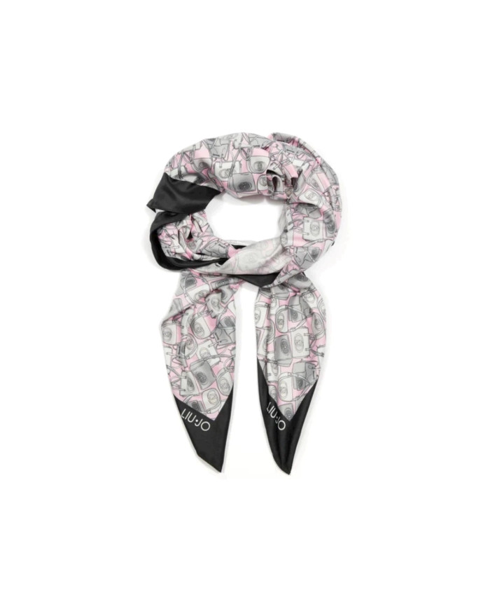 FOULARD LIU JO BLACK 90X90CM  2A4036 T0300 22222 