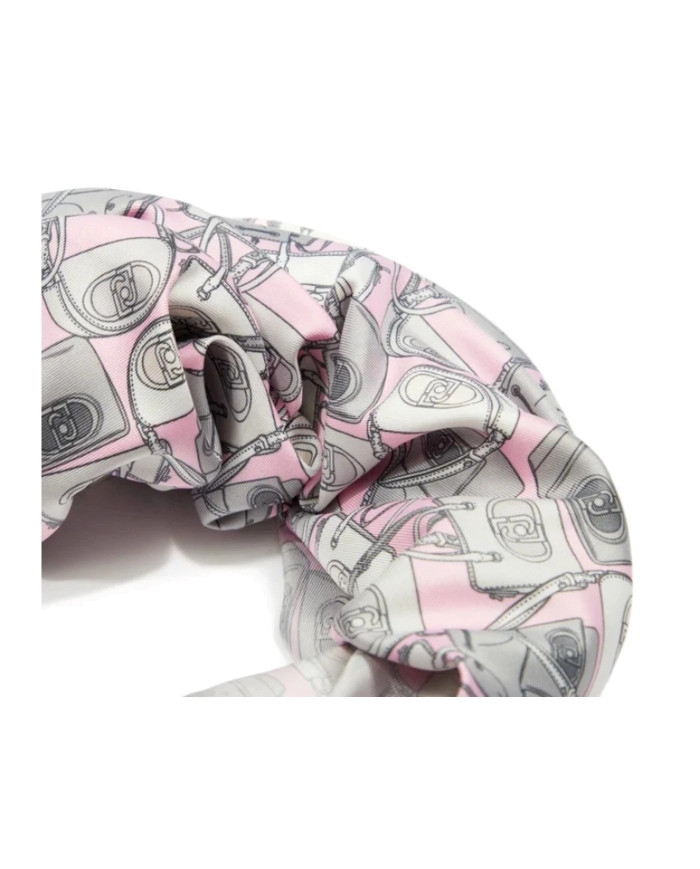 FOULARD LIU JO BLACK 90X90CM  2A4036 T0300 22222 