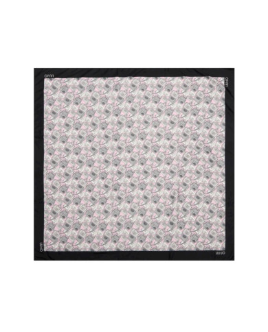 FOULARD LIU JO BLACK 90X90CM  2A4036 T0300 22222 