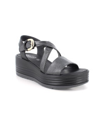 SANDALI CON ZEPPA IGI&CO DONNA  SI.DUBAI/NAPPA NERO 1164700