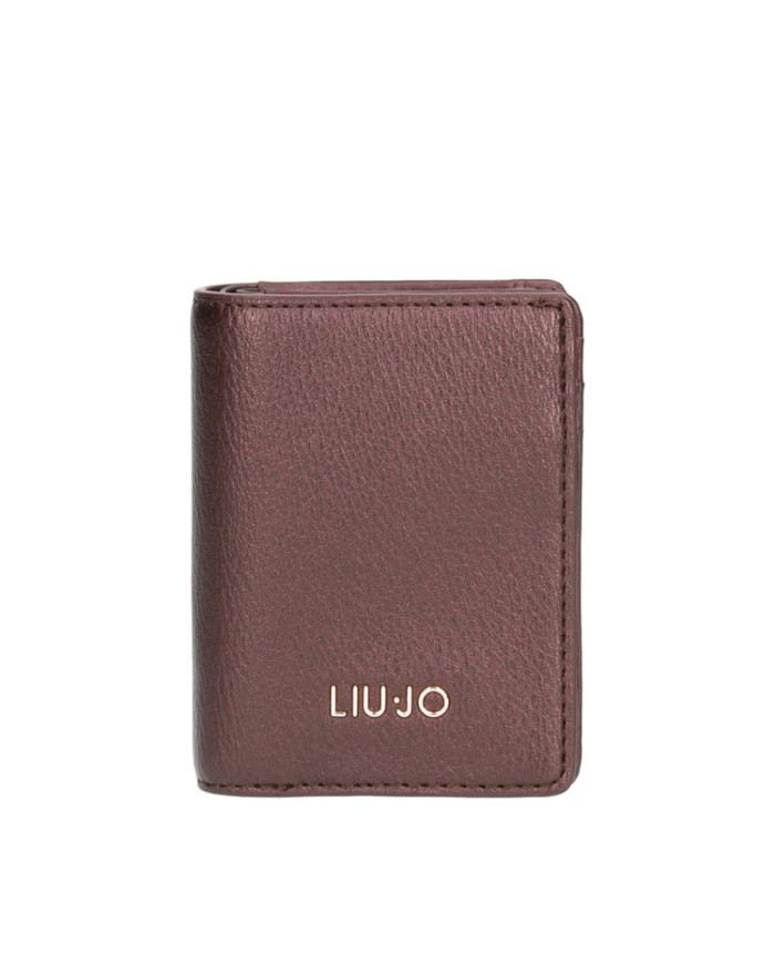 PORTAFOGLIO ECS S BIFOLD BROWN STONE MET 8X11X4CM AF4025 E0037 X0582