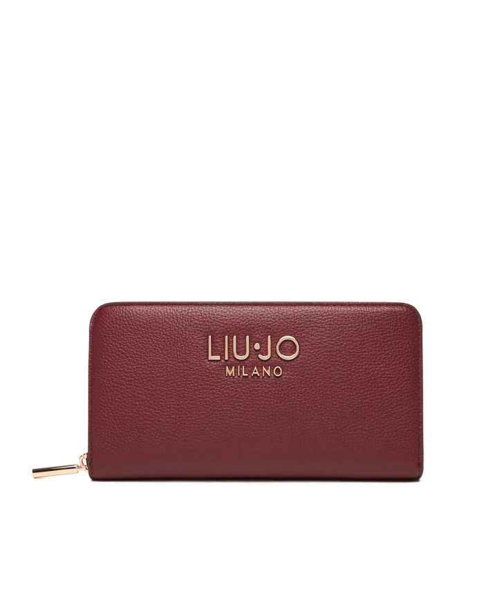 PORTAFOGLIO LIU JO DONNA  ECS XL ZIP AROUND RED WINE AF5170 E0058 91726