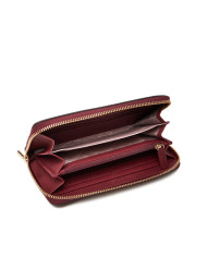 PORTAFOGLIO LIU JO DONNA  ECS XL ZIP AROUND RED WINE AF5170 E0058 91726