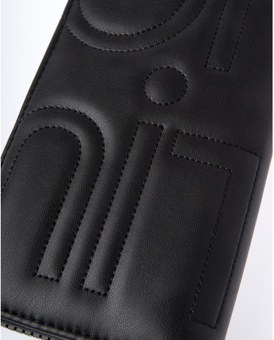 PORTAFOGLIO LIU JO DONNA NERO 19X10X3CM AF1088 E0002 22222 NERO