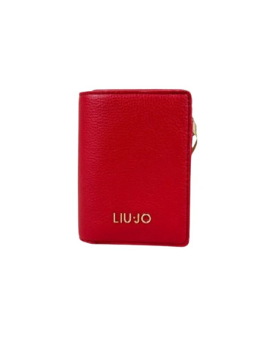 PORTAFOGLIO LIU JO DONNA S BIFOLD ROSSO 11X3X8CM AA5190 E0058 X0644