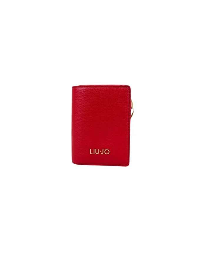 PORTAFOGLIO LIU JO DONNA S BIFOLD ROSSO 11X3X8CM AA5190 E0058 X0644