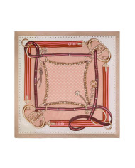 FOULAD LIU JO DONNA ECS FOULARD STRIPED TAPE 120X120CM 2A5041 T0300 00005