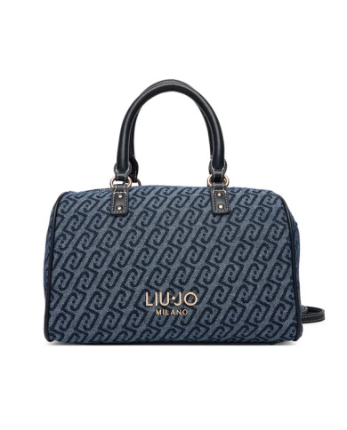 BORSA LIU JO LEATHER BAG  DRESS BLUE 33X17X15CM AA6052 T379A 94024
