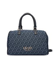 BORSA LIU JO LEATHER BAG  DRESS BLUE 33X17X15CM AA6052 T379A 94024