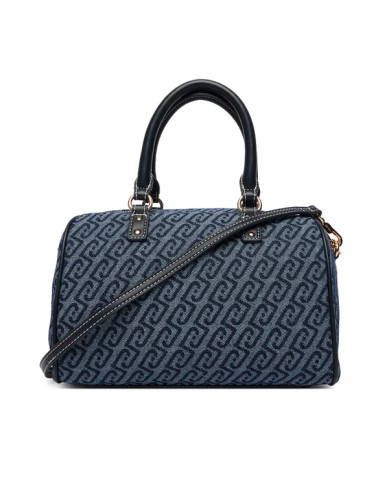 BORSA LIU JO LEATHER BAG  DRESS BLUE 33X17X15CM AA6052 T379A 94024