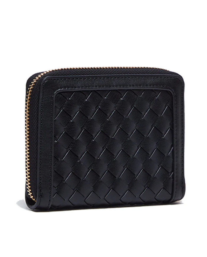 PROTAFOGLIO LIU JO DONNA WALLET 13X11X4CM NERO AA4162 E0513 22222 