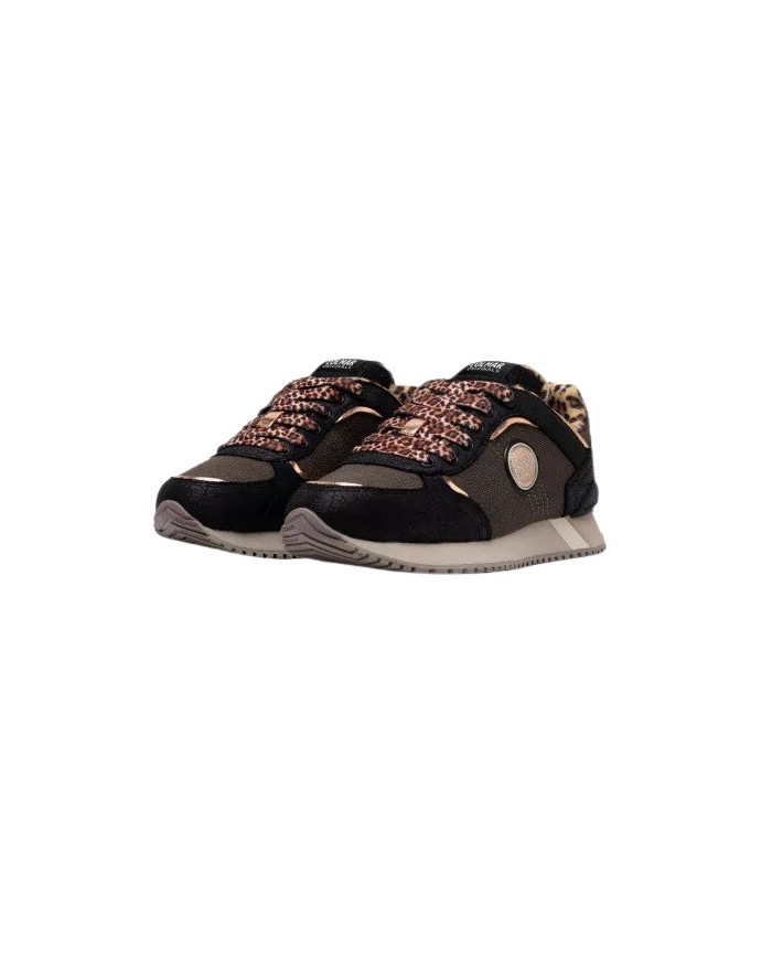 SNEAKERS COLMAR DONNA TRAVIS PLUS JENNA CHOCOLATE-BLACK 092