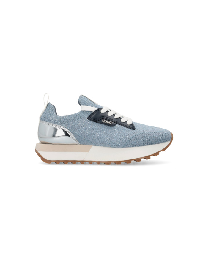SNEAKERS LIU JO DONNA EVELYN 916 - SNEAKER KNIT/METALLIC AIR BA6067TX525S3954