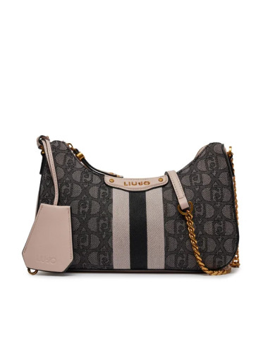 BORSA LIU JO DONNA S HOBO NERO 26X18X7CM AA4248 T9328 22222