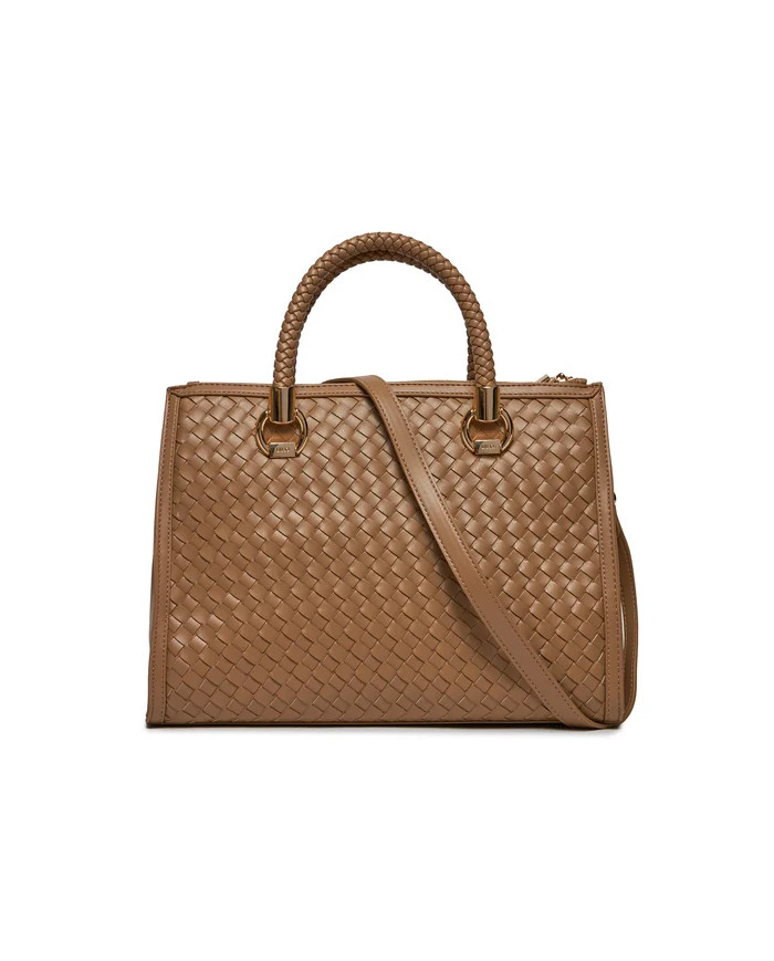 BORSA LIU JO DONNA ECS M SATCHEL DOUBLE ZIP TEDDY 33,5X25,5X15X5CM 