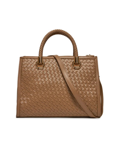 BORSA LIU JO DONNA ECS M SATCHEL DOUBLE ZIP TEDDY 33,5X25,5X15X5CM 