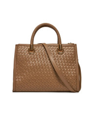 BORSA LIU JO DONNA ECS M SATCHEL DOUBLE ZIP TEDDY 33,5X25,5X15X5CM 