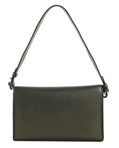 TRACOLLA LIU JO DONNA ECS S CROSSBODY EAST/WEST ANTRACITE MET.24X14X6CM AF5224 E0058 04020 