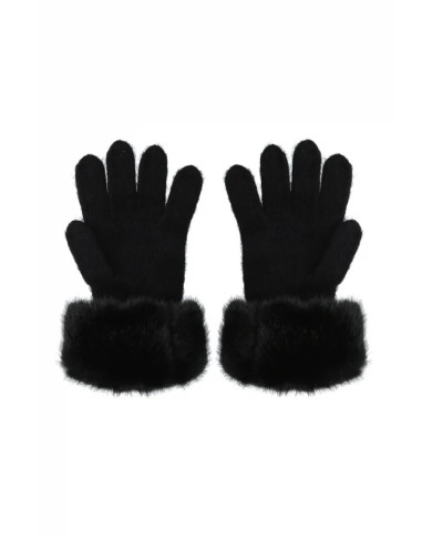 GUANTI LIU JO DONNA FAKE FUR NERO 2F5045 M0300 22222