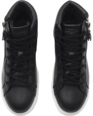 SNEAKERS BLAUER DONNA WOMAN LEATHER MIDBOOT F3VENUS02LEA BLK