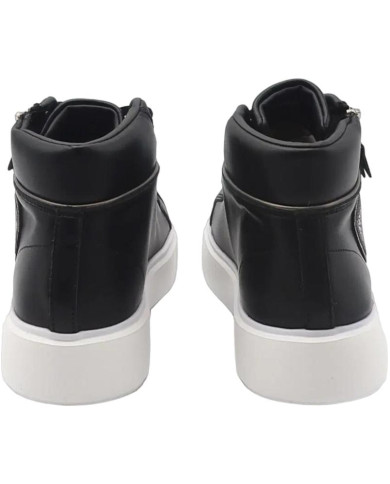 SNEAKERS BLAUER DONNA WOMAN LEATHER MIDBOOT F3VENUS02LEA BLK