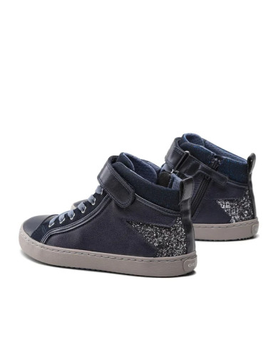 SNEAKERS GEOX BAMBINA KALISPERA NAVY/DARK GREY J944GM 0BCEW C0718