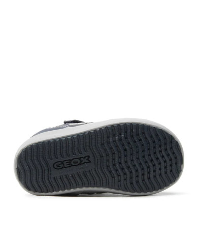 SNEAKERS ALTA GEOX BAMBINO GISLI B.A- WAX.SYNT+NYLON NAVY/RED B261NA 0MEFU C0735