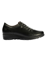 SNEAKERS PITILLOS DONNA NEGRO LUCIDO 2502 NEGRO