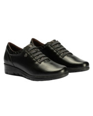 SNEAKERS PITILLOS DONNA NEGRO LUCIDO 2502 NEGRO