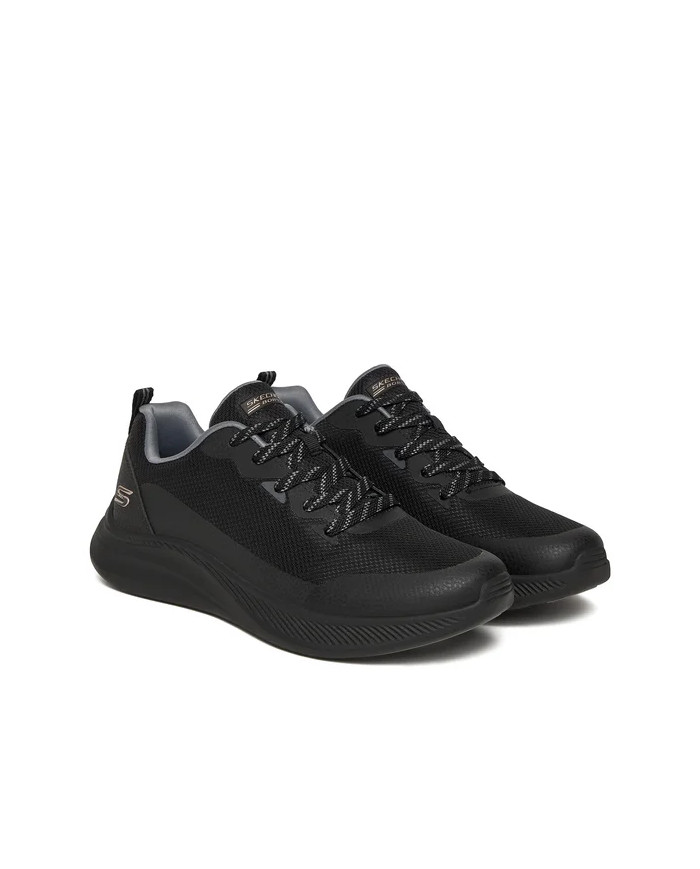 SNEAKERS SKECHERS DONNA BOBS MODE FLEX 117730 BBK