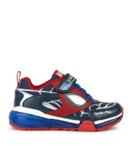 SNEAKERS  GEOX BAMBINO J BAYONYC B. D - NYLON+DBK ST. ROYAL/RED J36FED 0FUCE C0833