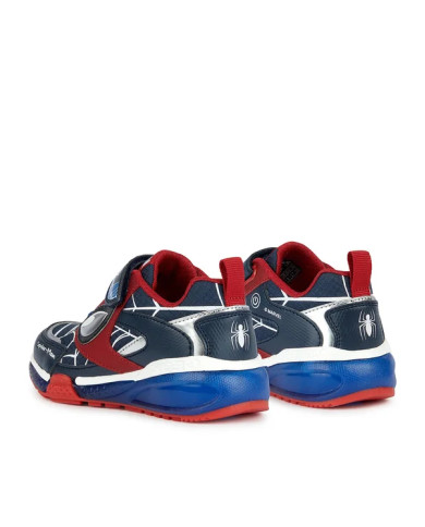 SNEAKERS  GEOX BAMBINO J BAYONYC B. D - NYLON+DBK ST. ROYAL/RED J36FED 0FUCE C0833