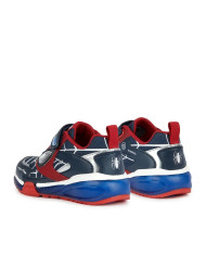 SNEAKERS  GEOX BAMBINO J BAYONYC B. D - NYLON+DBK ST. ROYAL/RED J36FED 0FUCE C0833