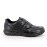 SNEAKERS ENVAL SOFT UOMO IN PELLE NERO DOPPIO VELCRO 6712200