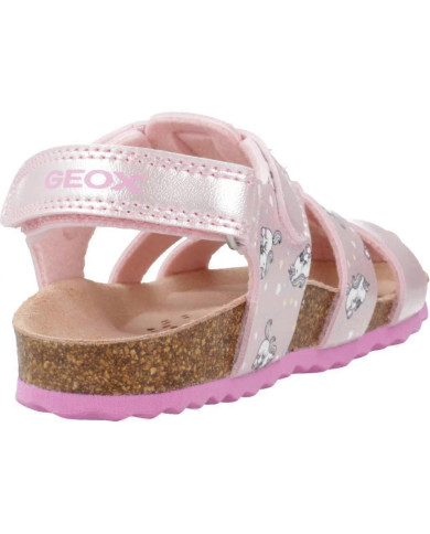 SANDALO GEOX BAMBINA LT PINK FUCHSIA B252RA 000NF CO808