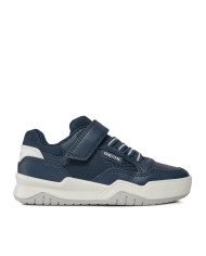 SNEAKERS GEOX BAMBINO J PERTH B. E - GBK BOTT.+NYLON NAVY/WHITE J367RE 0FEFU C4211/A