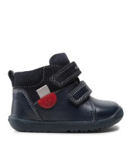 POLACCHINE GEOX BAMBINO PRIMI PASSI MACCHIA B. A-TUMB.LEA+SUE NAVY B164NA 04622 C4002