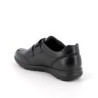 SNEAKERS ENVAL SOFT UOMO IN PELLE NERO DOPPIO VELCRO 6712200