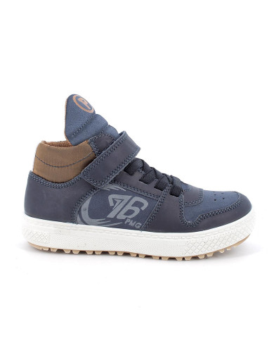 SNEAKERS PRIMIGI BAMBINO VITE/S.SCA/TECH BLU/BLU/CUOIO 4887200