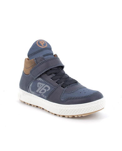 SNEAKERS PRIMIGI BAMBINO VITE/S.SCA/TECH BLU/BLU/CUOIO 4887200