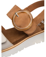 SANDALO CON ZEPPA ARA SHOES CLUBCALF,KALBVELOUR BILBAO-S 12-33505-09 