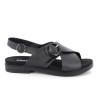 SANDALI IGI&CO DONNA  VIT.SAMOS  CON STRAP NERO 1165900    