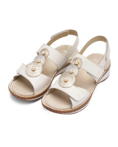 SANDALòO ARA SHOES DONNA NAPPASOFT,GLOSSYCALF HAWAII 2.0 12-29014-04 