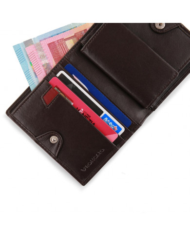 PORTAFOGLIO RONCATO UOMO  PICCOLO E PORTA MONETE 41291044 PASCAL