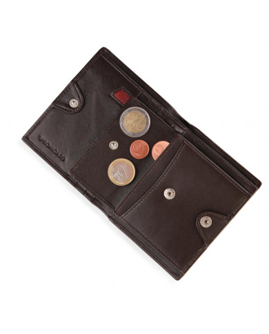 PORTAFOGLIO RONCATO UOMO  PICCOLO E PORTA MONETE 41291044 PASCAL