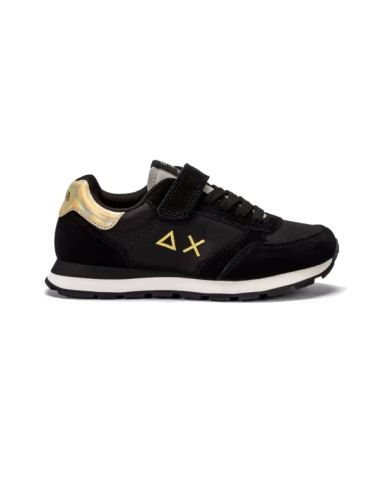 SNEAKERS SUN68 KIDS GIRL'S ALLY SOLID BLACK Z43402K 11/B TG:33-34