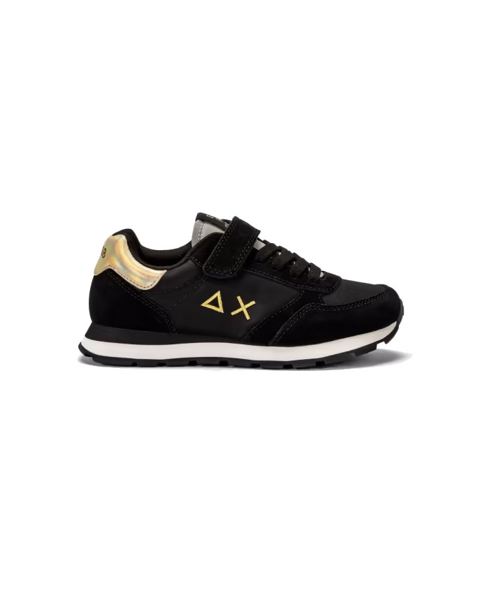SNEAKERS SUN68 KIDS GIRL'S ALLY SOLID BLACK Z43402K 11/B TG:33-34