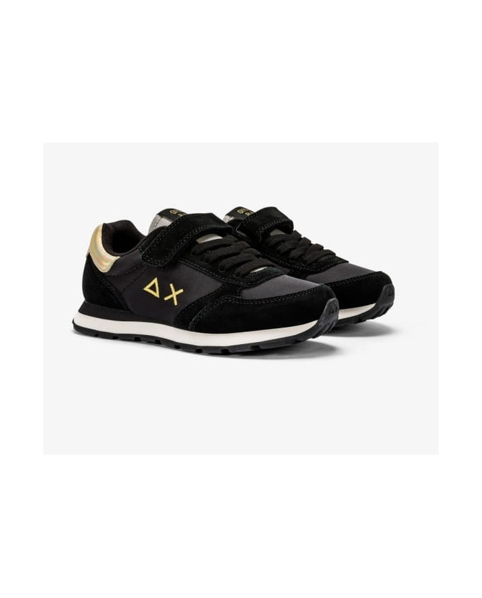SNEAKERS SUN68 KIDS GIRL'S ALLY SOLID BLACK Z43402K 11/B TG:33-34