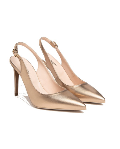 DECOLLETE' NEROGIARDINI DONNA LAMINATO TPU BREIA MISSI NATURALE E307041DE/434